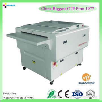 Superluck brand plate processor for ctcp,word processor machine